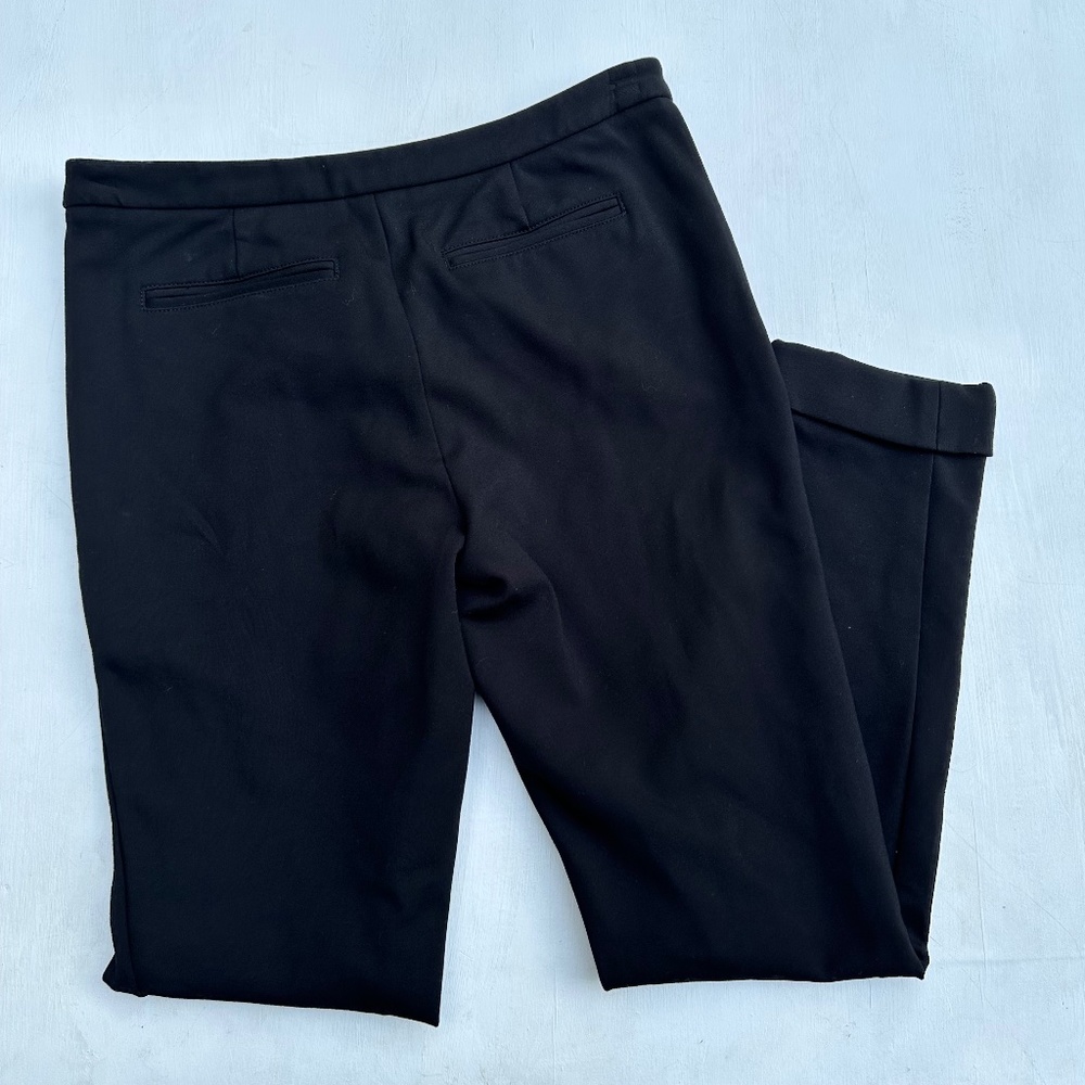 ATM ANTHONY THOMAS MELILLO Ponte Slim Pants In Black - Picture 7 of 7